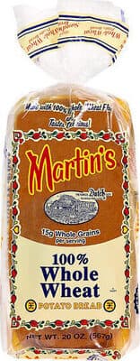 100% WHOLE WHEAT POTATO BREAD