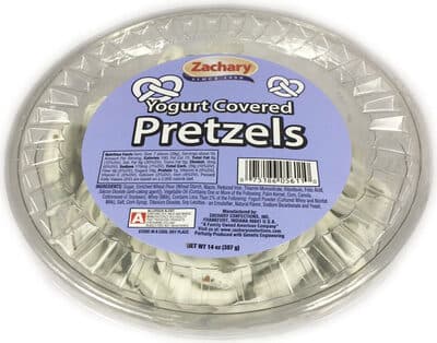 ZACHARY, YOGURT COVERED PRETZELS
