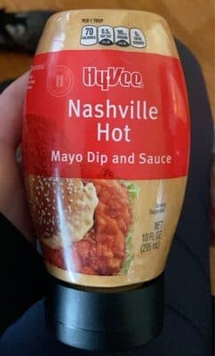 NASHVILLE HOT MAYO DIP AND SAUCE, NASHVILLE HOT