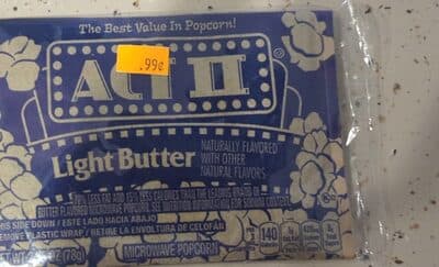 ACT II Light Butter, 2.75 OZ