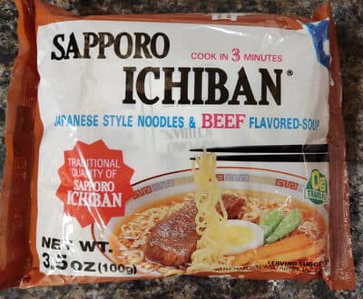 JAPANESE STYLE NOODLES & BEEF FLAVORED-SOUP