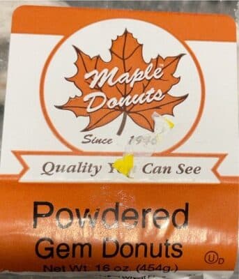 POWDERED GEM DONUTS