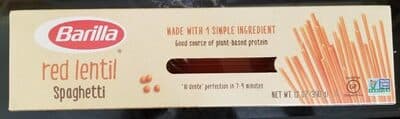 RED LENTIL SPAGHETTI, RED LENTIL