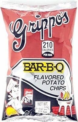 BAR-B-Q FLAVORED POTATO CHIPS, BAR-B-Q