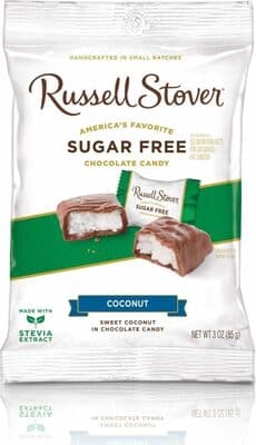 COCONUT COVERED IN CHOCOLATE CANDY