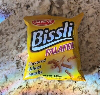 FALAFEL FLAVORED WHEAT SNACK, FALAFEL