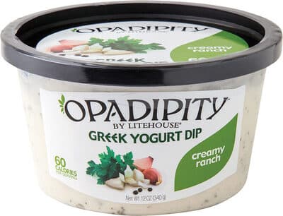 LITEHOUSE, OPADIPITY, GREEK YOGURT DIP, CREAMY RANCH