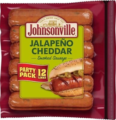 JALAPENO CHEDDAR SMOKED SAUSAGE, JALAPENO CHEDDAR