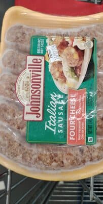FOUR CHEESE ITALIAN SAUSAGE, FOUR CHEESE