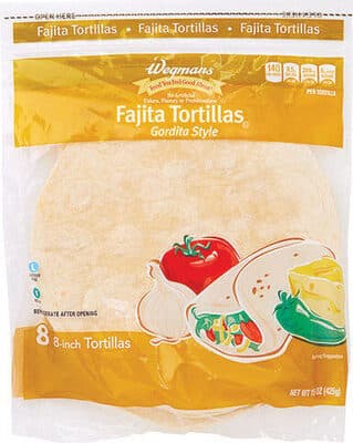 GORDITA STYLE FAJITA TORTILLA