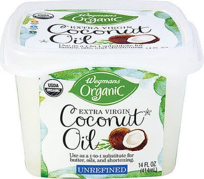 WEGMANS ORGANIC, EXTRA VIRGIN UNREFINED COCONUT OIL