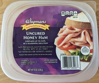 HONEY UNCURED HAM