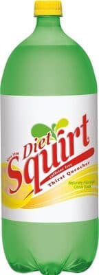DIET THIRST QUENCHER, NATURALLY FLAVORED GRAPEFRUIT SODA