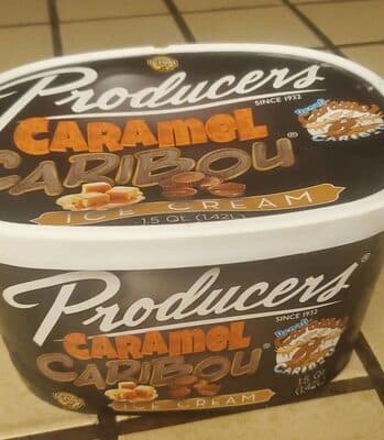 CARAMEL CARIBOU ICE CREAM, CARAMEL CARIBOU