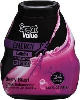 GREAT VALUE, DRINK ENHANCER, BERRY BLAST
