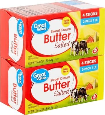 GREAT VALUE, SWEET CREAM BUTTER SALTED