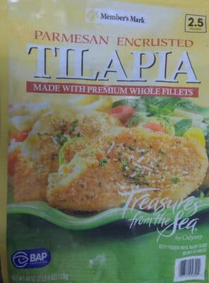 PARMESAN ENCRUSTED TILAPIA