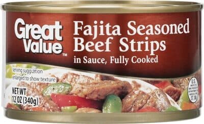 FAJITA SEASONED BEEF STRIPS, FAJITA SEASONED
