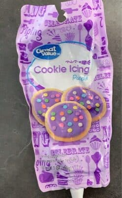 PURPLE COOKIE ICING, PURPLE