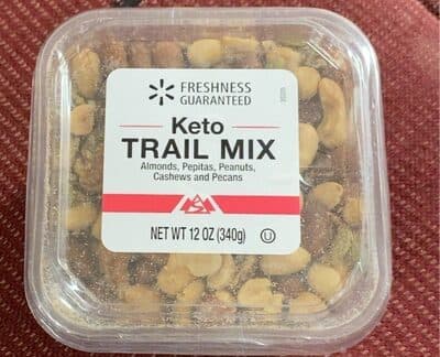 ALMONDS, PEPITAS, PEANUTS, CASHEWS AND PECANS KETO TRAIL MIX, ALMONDS, PEPITAS, PEANUTS, CASHEWS AND PECANS