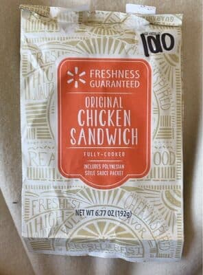 ORIGINAL CHICKEN SANDWICH, ORIGINAL CHICKEN