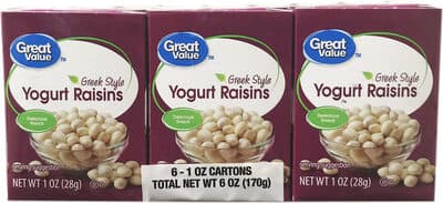 GREEK STYLE YOGURT RAISINS, GREEK STYLE YOGURT
