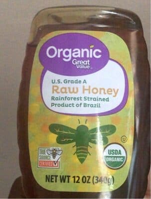 ORGANIC RAINFOREST STRAINED RAW HONEY