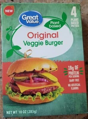 ORIGINAL VEGGIE BURGER, ORIGINAL