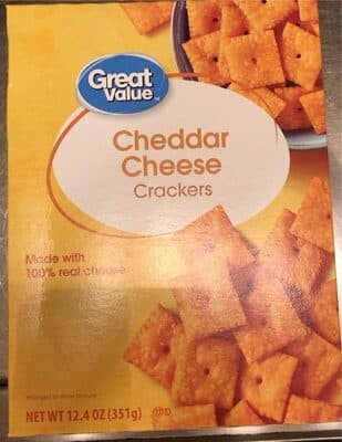 CHEDDAR CHEESE CRACKERS, CHEDDAR CHEESE