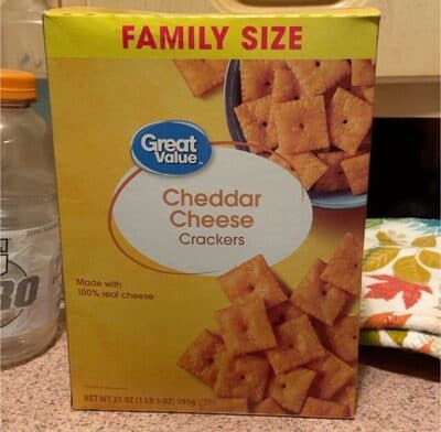 CHEDDAR CHEESE CRACKERS, CHEDDAR CHEESE