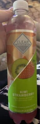 KIWI STRAWBERRY FLAVORED SPARKLING WATER BEVERAGE, KIWI STRAWBERRY