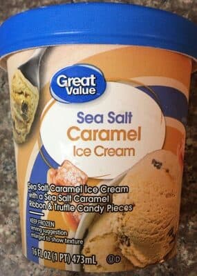SEA SALT CARAMEL ICE CREAM, SEA SALT CARAMEL