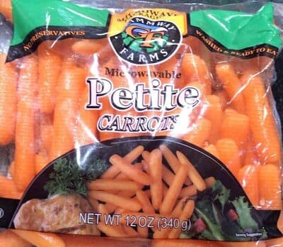 MICROWAVABLE PETITE CARROTS