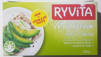 Ryvita Multigrain Rye Crispbread 250g