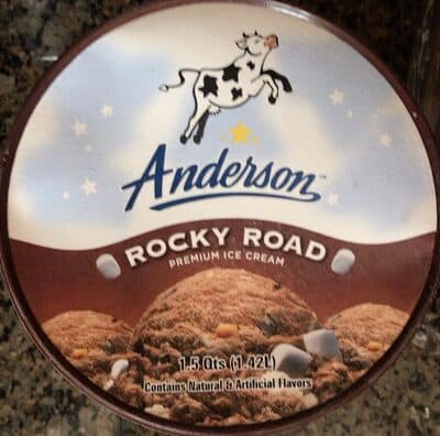 ROCKY ROAD PREMIUM ICE CREAM, ROCKY ROAD