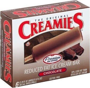 REDUCED FAT ICE CREAM BAR