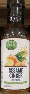 SESAME GINGER DRESSING, SESAME GINGER