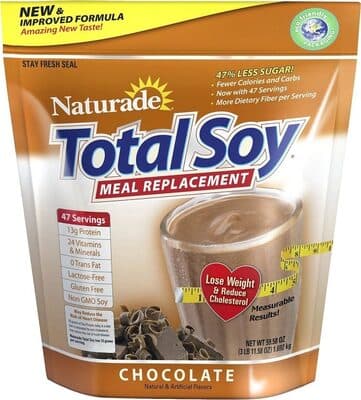 NATURADE, TOTAL SOY, WEIGHT LOSS SHAKE, CHOCOLATE