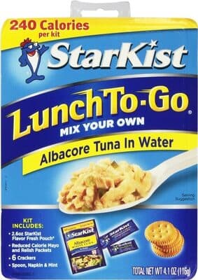 STARKIST, LUNCH TO-GO, ALBACORE TUNA IN WATER