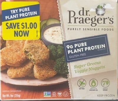 SUPER GREENS VEGGIE NUGGETS, SUPER GREENS VEGGIE