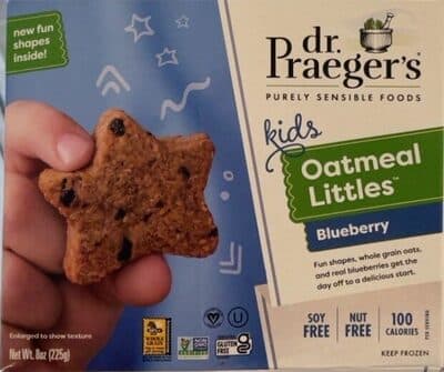 BLUEBERRY GLUTEN FREE OATIES OATMEAL DIPPIN' STICKS, BLUEBERRY