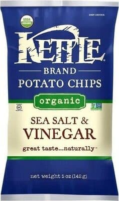 KETTLE, POTATO CHIPS, SEA SALT & VINEGAR