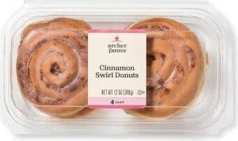CINNAMON SWIRL DONUTS