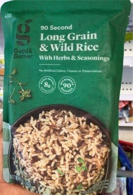 LONG GRAIN & WILD RICE WITH HERBS & SEASONINGS, HERBS & SEASONINGS