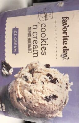 COOKIES N CREAM ICE CREAM, COOKIES N CREAM