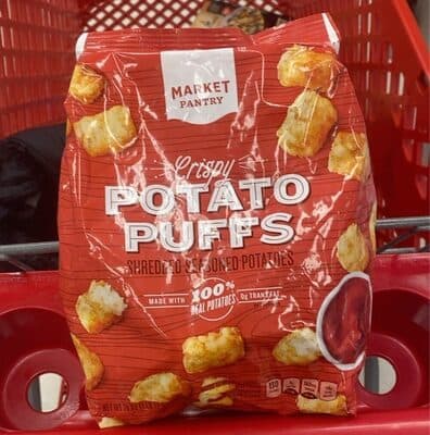 CRISPY POTATO PUFFS, CRISPY POTATO