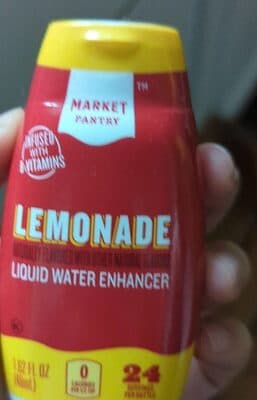 LEMONADE FLAVORED LIQUID WATER ENHANCER, LEMONADE