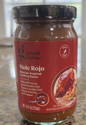 MOLE ROJO MEXICAN-INSPIRED COOKING SAUCE, MOLE ROJO