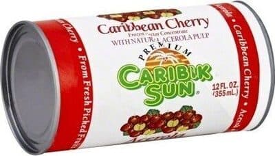 CARIBIK SUN, JUICE, CARIBBEAN CHERRY