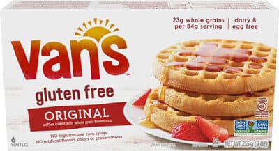 VAN'S, GLUTEN FREE WAFFLES, ORIGINAL